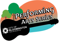 IU Credit Union promotes the City of Bloomington Parks & Recreation Performing Arts Series, featuring free live music in Bloomington parks throughout the summer.